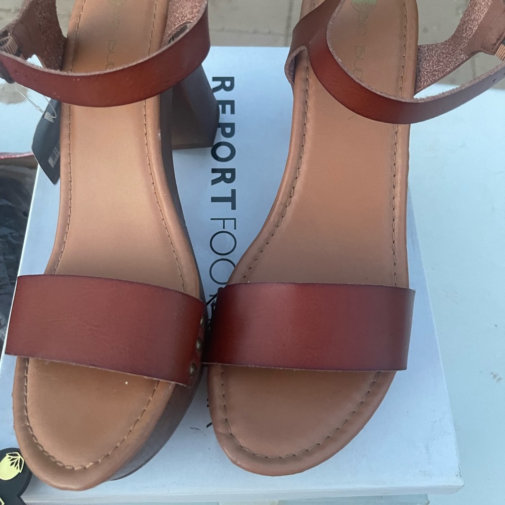 New chunky heels size 11